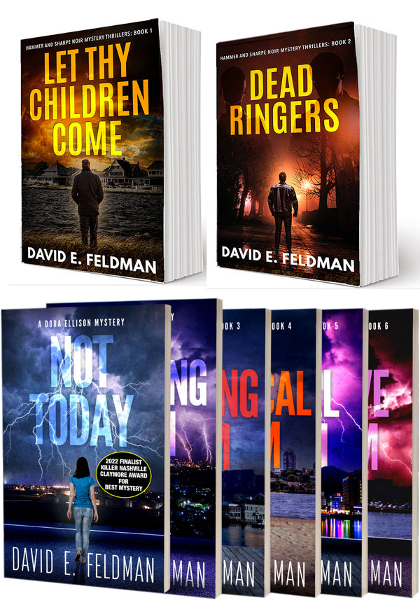 Paperback Bump 2 - Dora Series + Books 1 & 2 Hammer & Sharpe
